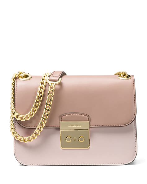 macys michael kors sloan editor shoulder bag light pink